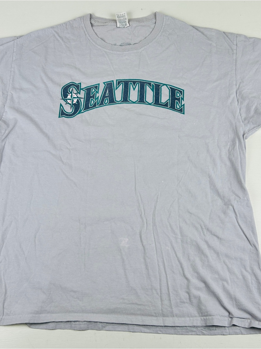 Vintage Ichiro Suzuki MLB Baseball Seattle Mariners Jersey T Shirt Y2K Mens XL